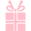 pink christmas 20 icon