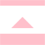 pink collapse up icon