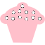 pink cupcake 4 icon