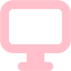 pink desktop 3 icon