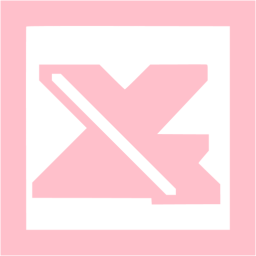 Pink Excel Icon Free Pink Office Icons