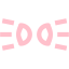 pink headlights icon