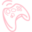 pink joystick 6 icon