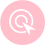 pink ppc optimization 2 icon