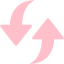 pink refresh icon