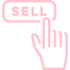 pink sell 2 icon