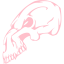 pink skull 18 icon