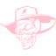 pink skull 2 icon