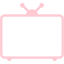 pink television 21 icon