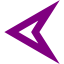 purple arrow 100 icon