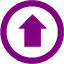 purple arrow 158 icon