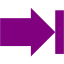 purple arrow 5 icon