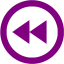 purple arrow 72 icon