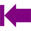 purple arrow 75 icon