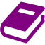 purple book icon