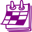 purple calendar icon