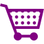 purple cart 14 icon