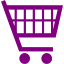 purple cart 31 icon