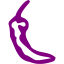 purple chili pepper 7 icon