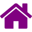 purple house icon