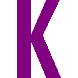 letter k icon