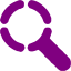 purple search 16 icon