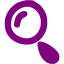 purple search icon