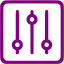 purple settings 13 icon