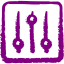 purple settings 15 icon