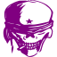 purple skull 4 icon