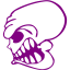 purple skull 59 icon