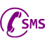 purple sms 6 icon