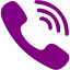 purple viber icon