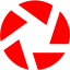 red aperture icon