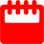 red calendar 11 icon