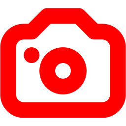 Red camera 5 icon - Free red camera icons