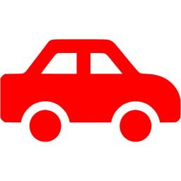 Red car icon - Free red car icons