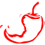 red chili pepper 18 icon