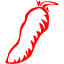 red chili pepper 2 icon