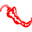 red chili pepper 4 icon