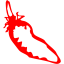 red chili pepper 6 icon