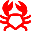 red crab icon