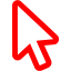 red cursor icon