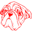 red dog icon