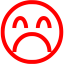 red emoticon 27 icon