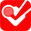 red foursquare icon