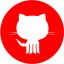 red github 9 icon