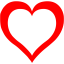 red heart icon