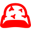 red helmet icon