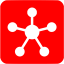 red hub icon
